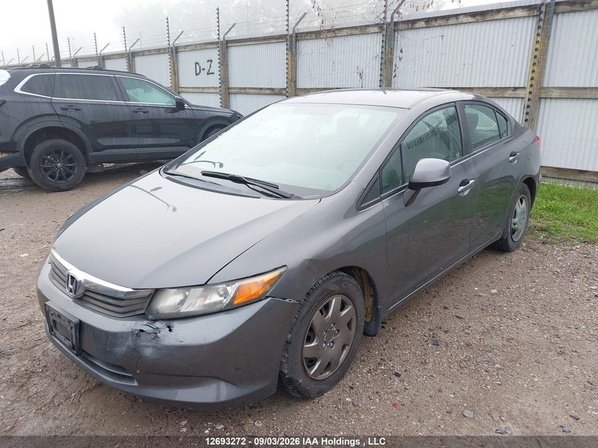 2012 HONDA CIVIC SEDAN 1.8L I4 FI SOHC 16V NF4
