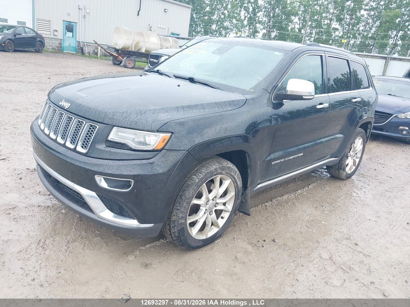 2014 Jeep Grand Cherokee Summit, Left Side, IAAI, VIN 1C4RJFJT8EC126967 — photo 2