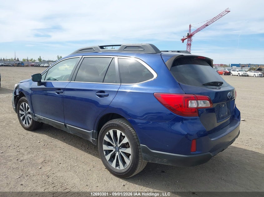 Vin: 4s4bsclc0g3354714, lot: 3098239, subaru outback 2.5i limited 20163