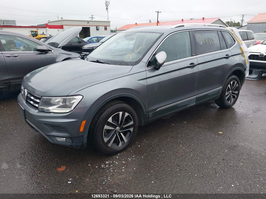 2021 Volkswagen Tiguan Comfortline/United, Удар сзади, IAAI, VIN 3VV2B7AXXMM152279 — фото 2