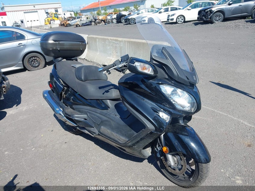 2013 Suzuki An650 A, Удар спереду, IAAI, VIN JS1CP51B7D2100879