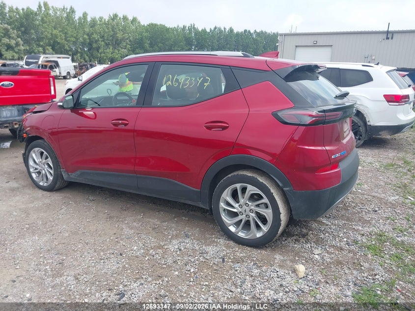 Vin: 1g1fy6s03p4186857, lot: 3098285, chevrolet bolt euv lt 20233