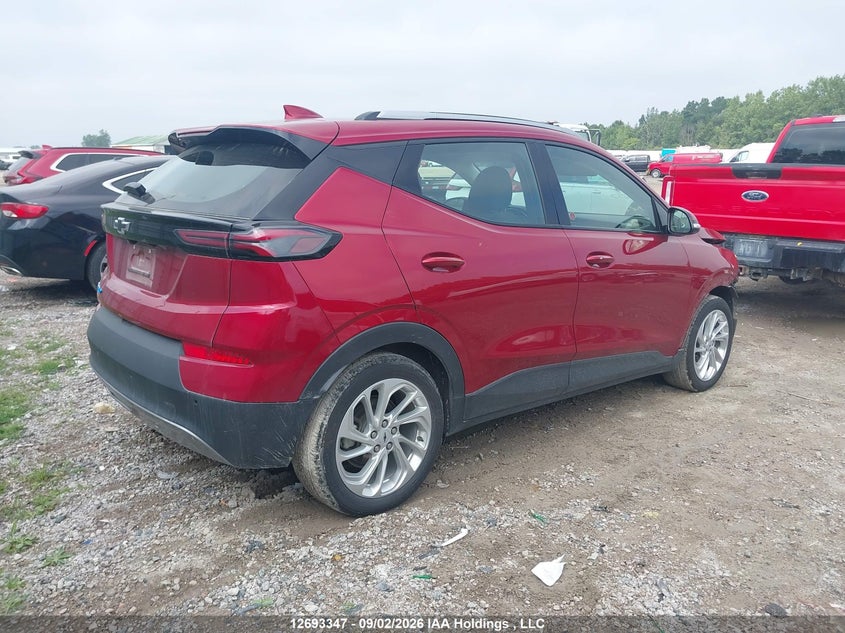 Vin: 1g1fy6s03p4186857, lot: 3098285, chevrolet bolt euv lt 20234