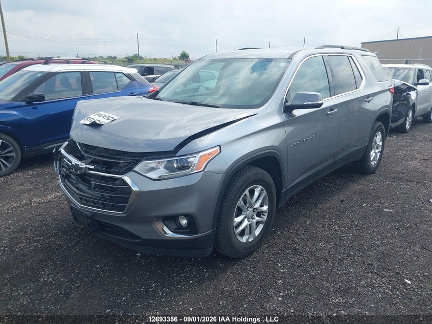 Vin: 1gnevgkw9kj220310, lot: 3098294, chevrolet traverse lt 20192