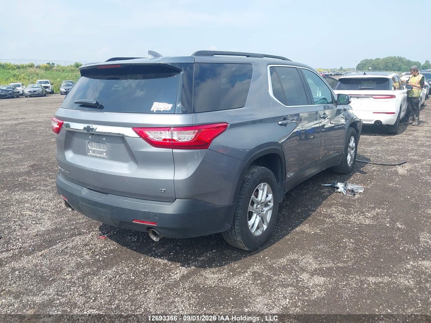 Vin: 1gnevgkw9kj220310, lot: 3098294, chevrolet traverse lt 20194