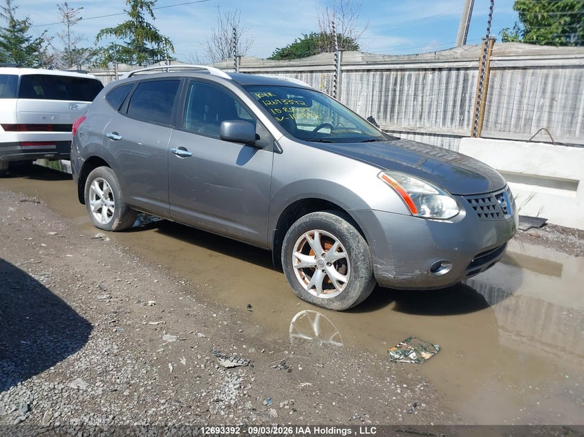 2010 Nissan Rogue Sl, Charity, IAAI, VIN JN8AS5MV5AW109882