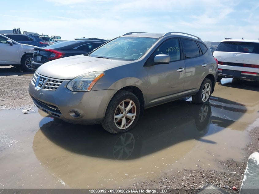 2010 Nissan Rogue Sl, Благотворительность, IAAI, VIN JN8AS5MV5AW109882 — фото 2