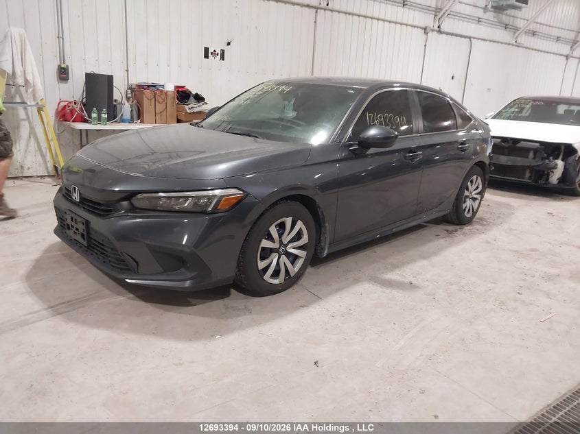 Vin: 2hgfe2f28nh114297, lot: 3098332, honda civic lx 20222