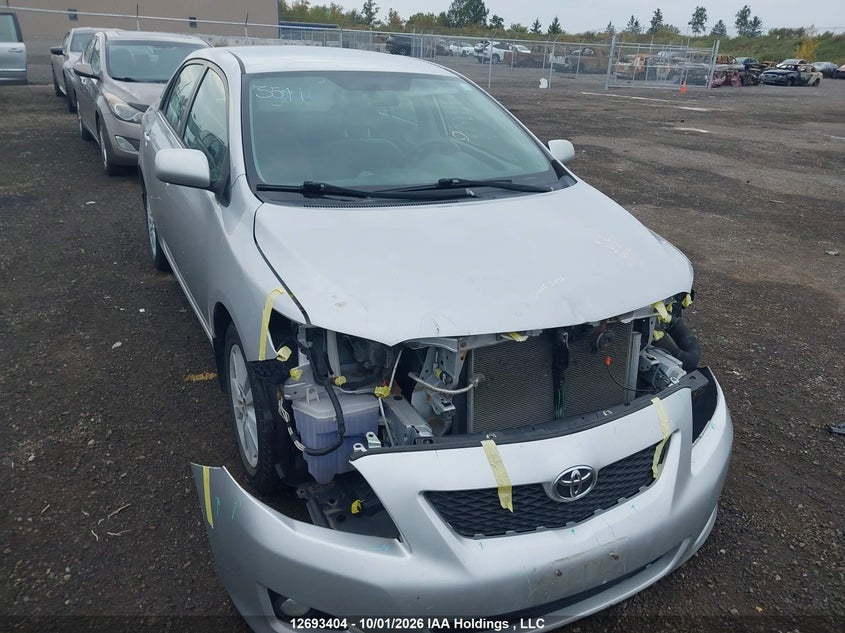 2009 Toyota Corolla Le, Front, IAAI, VIN 2T1BU40E89C059817