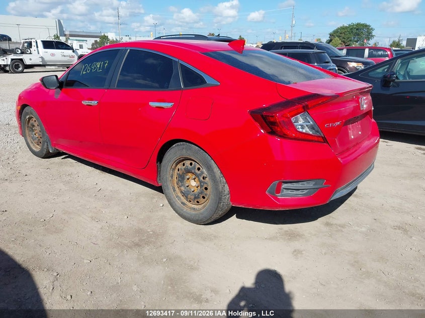 Vin: 2hgfc1f90lh103207, lot: 3098355, honda civic 20203