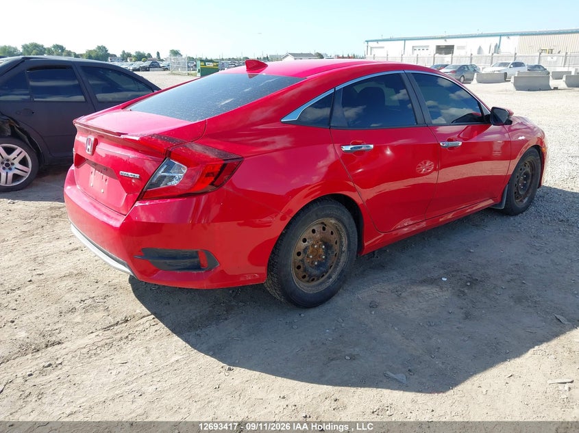 Vin: 2hgfc1f90lh103207, lot: 3098355, honda civic 20204
