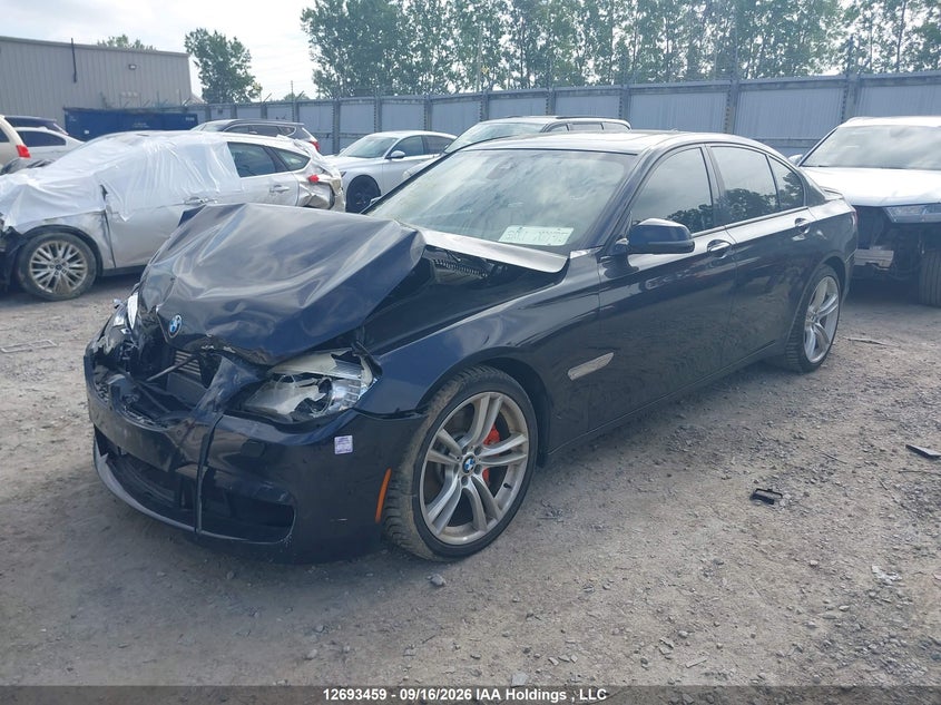 Vin: wbayb6c57dc998284, lot: 3098397, bmw 750 xi 20132