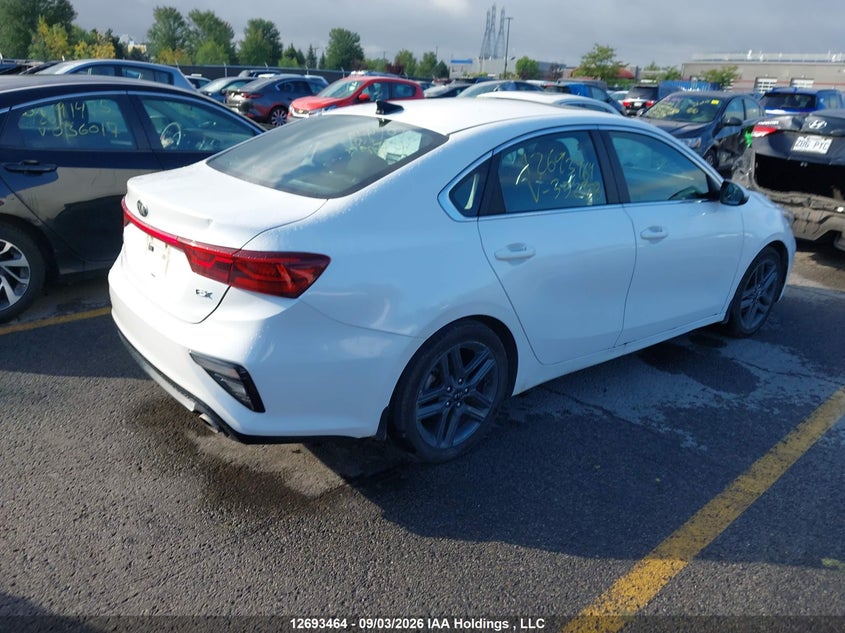 Vin: 3kpf54ad3me352958, lot: 3098402, kia forte ex/ex premium/ex+ 20214