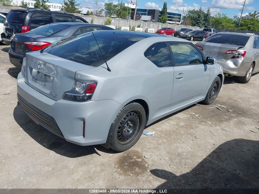 Vin: jtkjf5c79gj016395, lot: 3098426, toyota scion tc 20164