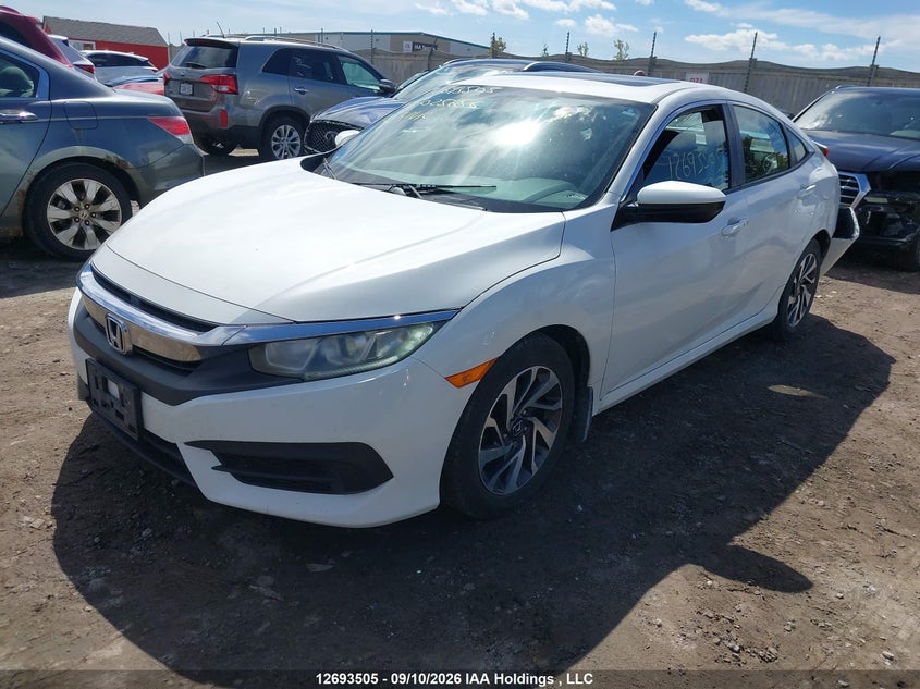 Vin: 2hgfc2f78gh025656, lot: 3098443, honda civic ex 20162
