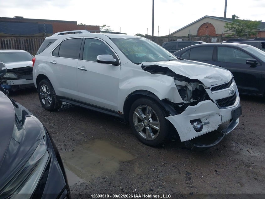 2014 Chevrolet Equinox Ltz, Front, IAAI, VIN 2GNFLDE34E6219352