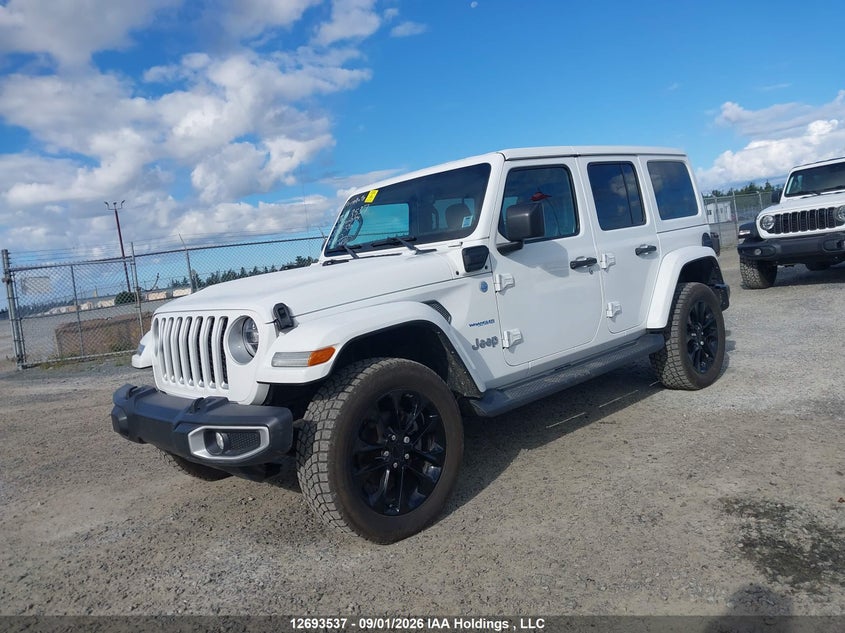 2021 Jeep Wrangler, Удар спереду, IAAI, VIN 1C4JJXP60MW858320 — фото 2