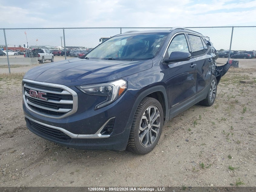 2019 GMC Terrain Slt, Rear, IAAI, VIN 3GKALVEX2KL193714 — photo 2