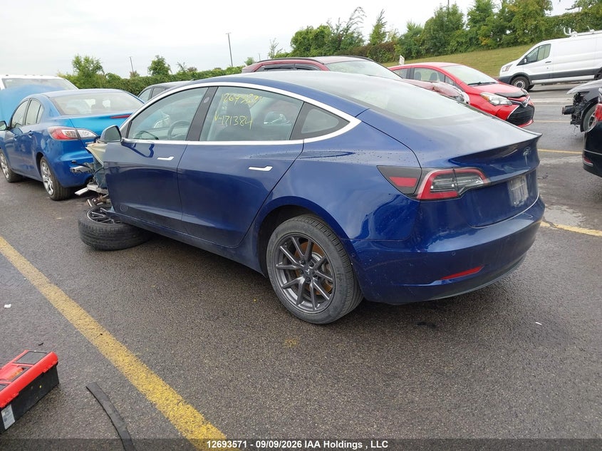 Vin: 5yj3e1ea7jf171384, lot: 3098509, tesla model 3 20183
