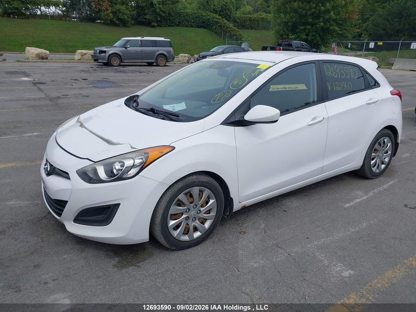 Vin: kmhd25le7du122560, lot: 3098528, hyundai elantra gt 20132