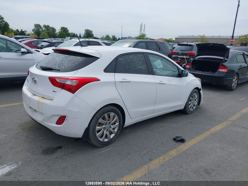 Vin: kmhd25le7du122560, lot: 3098528, hyundai elantra gt 20134