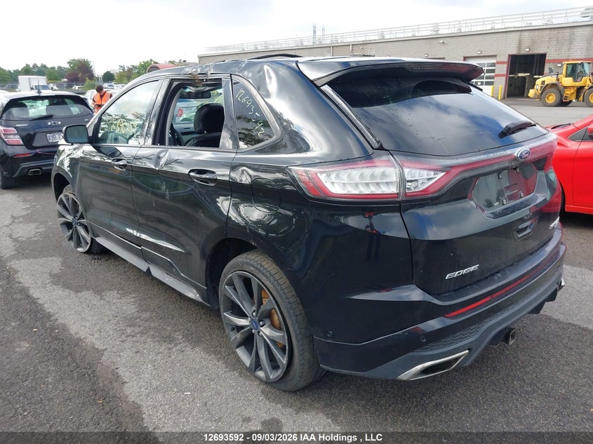 Vin: 2fmpk4apxjbb96259, lot: 3098530, ford edge sport 20183