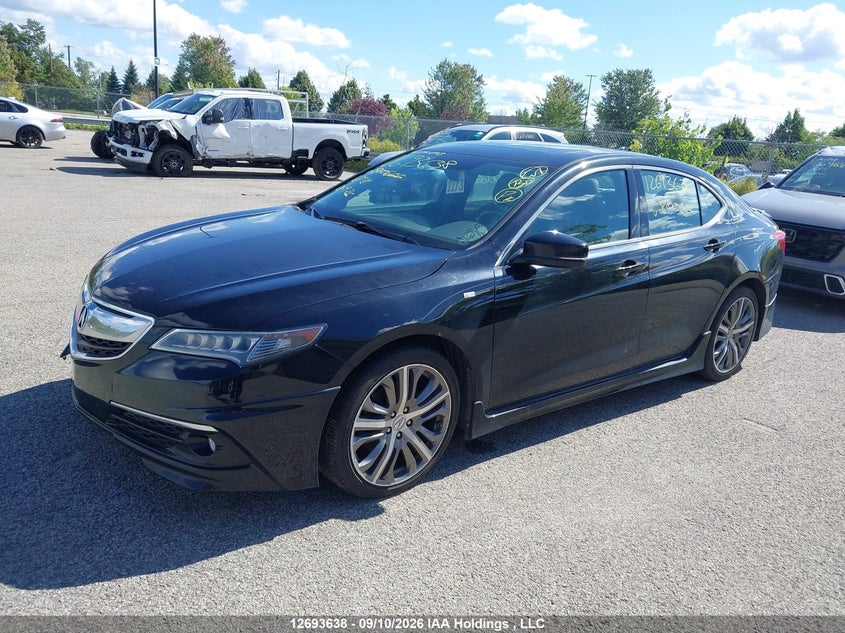 2016 Acura Tlx Tech, Front, IAAI, VIN 19UUB3F51GA800666 — photo 2
