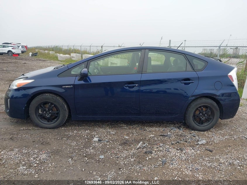 2012 TOYOTA PRIUS HATCHBACK 1.8L I-4 DOHC, VVT, REGULAR , 98HP