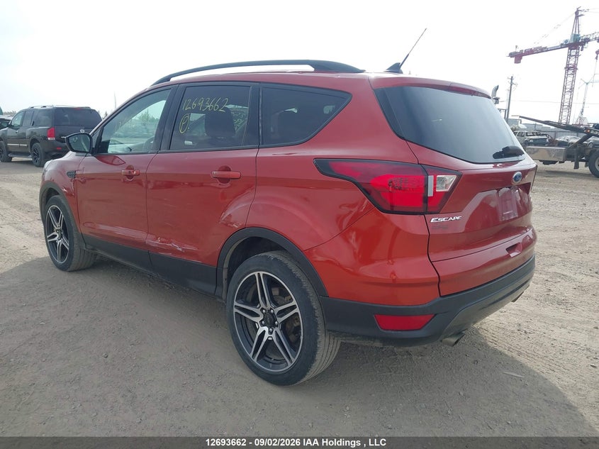 Vin: 1fmcu9h90kuc41105, lot: 3098601, ford escape sel 20193