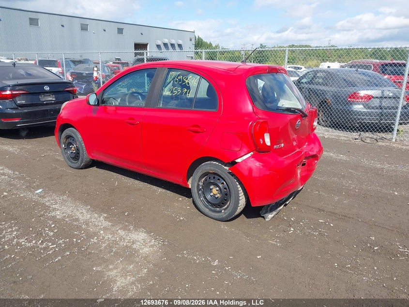 Vin: 3n1ck3cp1jl253711, lot: 3098615, nissan micra 20183