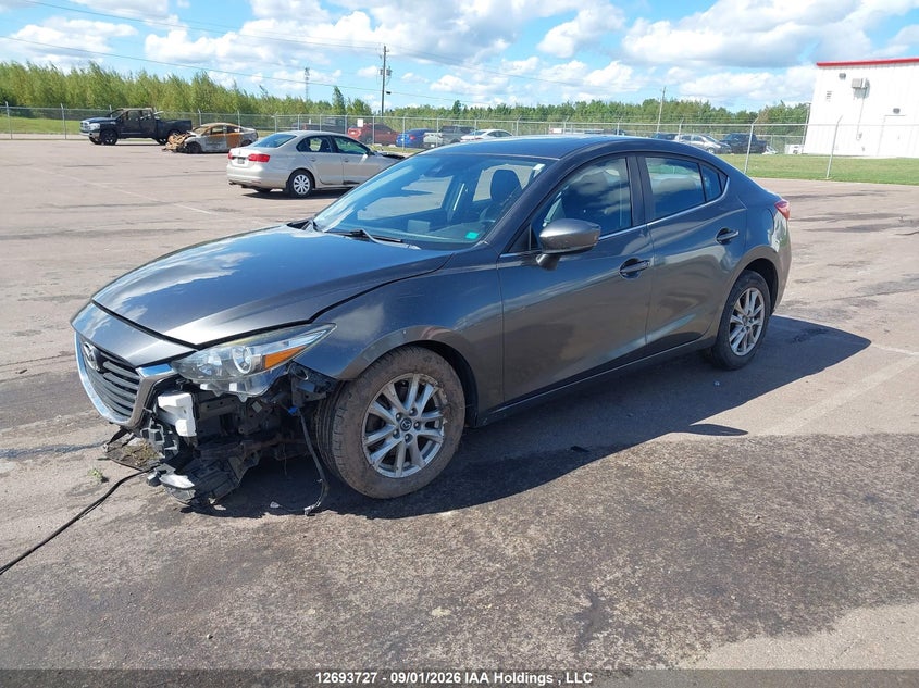 2017 Mazda Mazda3 Gs, Front, IAAI, VIN JM1BN1V73H1141723 — photo 2