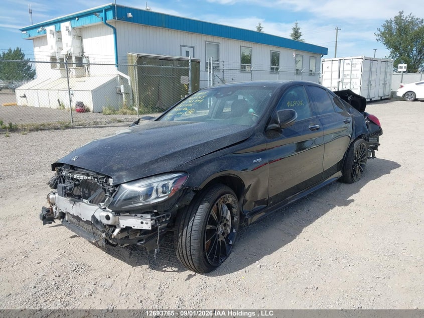 Vin: w1kwf6ebxmr651245, lot: 3098723, mercedes-benz c 43 amg 20212
