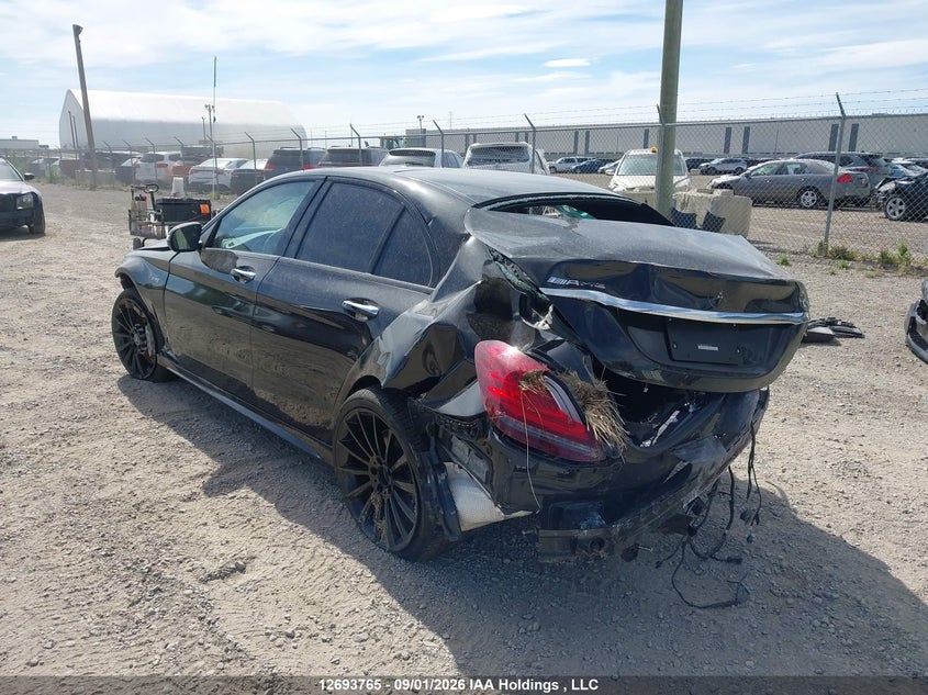 Vin: w1kwf6ebxmr651245, lot: 3098723, mercedes-benz c 43 amg 20213