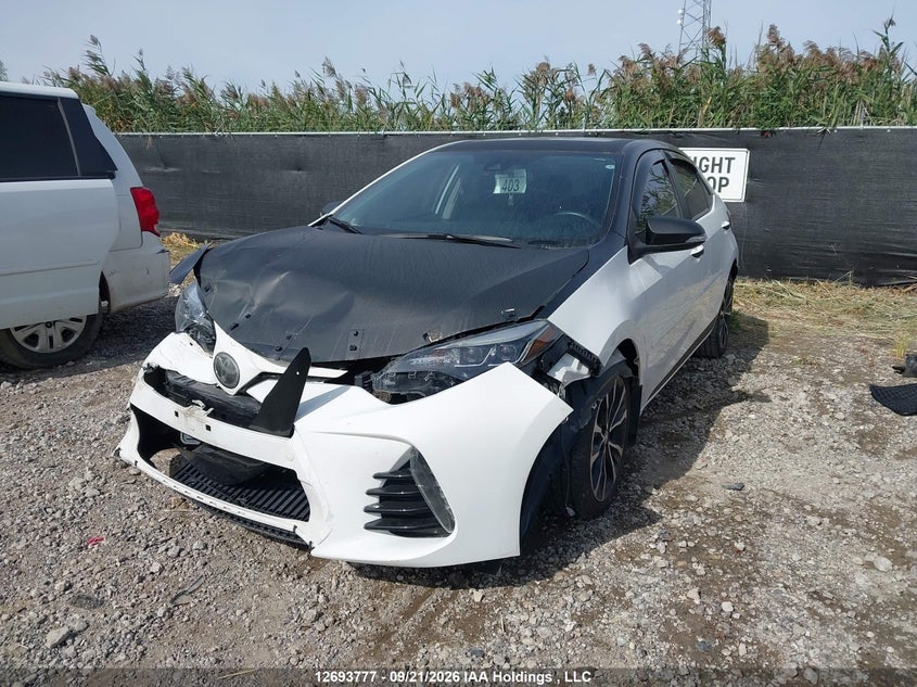 2017 Toyota Corolla, Удар спереду, IAAI, VIN 2T1BURHE8HC832589 — фото 2