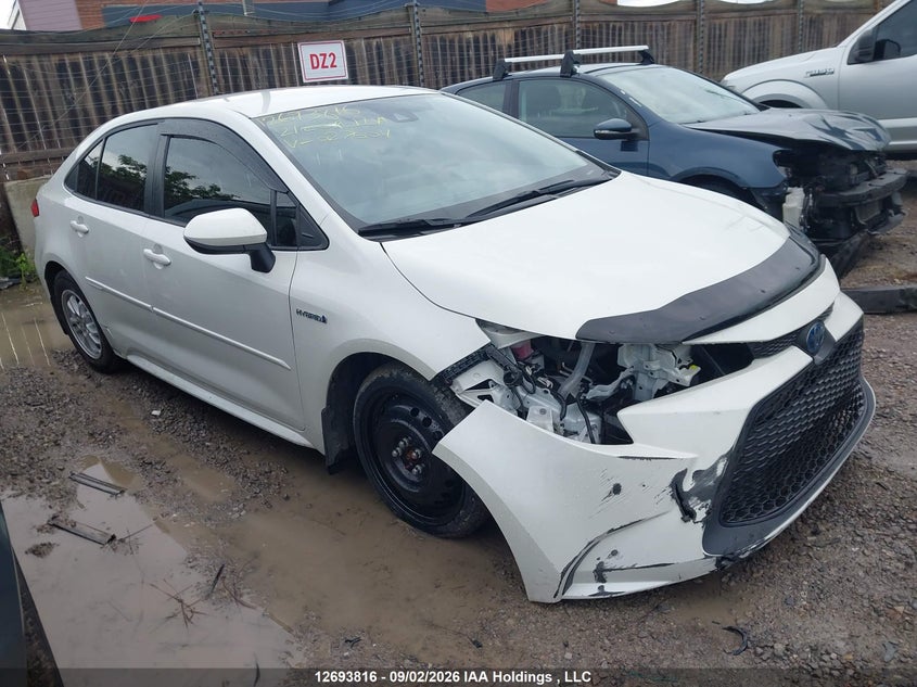Vin: jtdbamde7mj027604, lot: 3098775, toyota corolla hybrid base w/li battery 2021 img_1