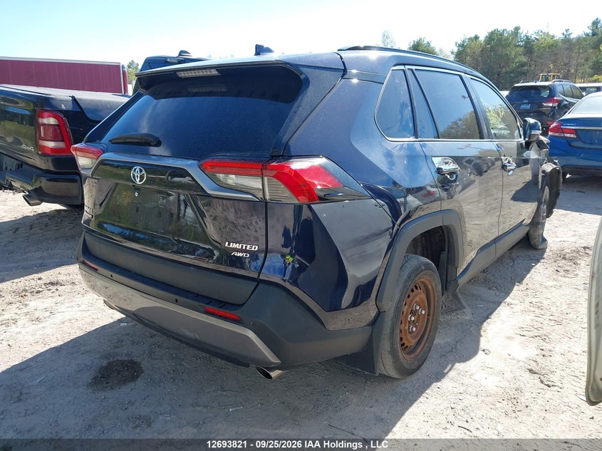 Vin: 2t3d1rfv9lc102145, lot: 3098780, toyota rav4 limited 20204