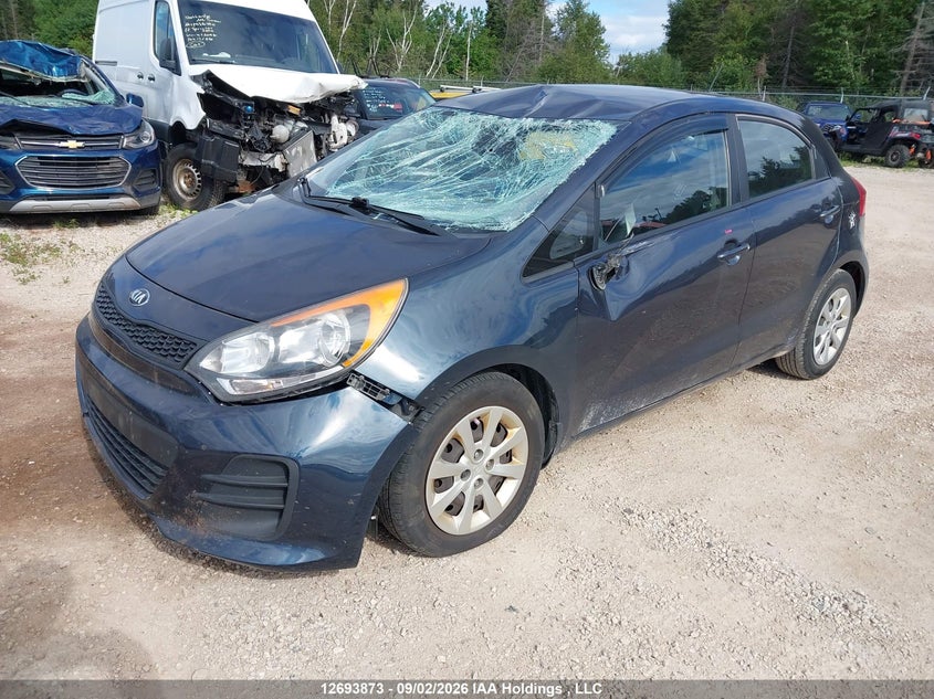 Vin: knadm5a36g6743116, lot: 3098832, kia rio lx 20162