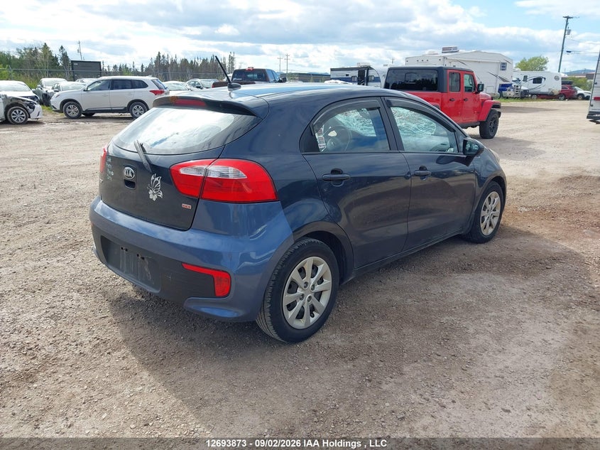 Vin: knadm5a36g6743116, lot: 3098832, kia rio lx 20164