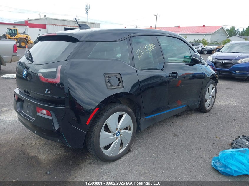 Vin: wby1z4c5xgv505726, lot: 3098840, bmw i3 base w/range extender 20164