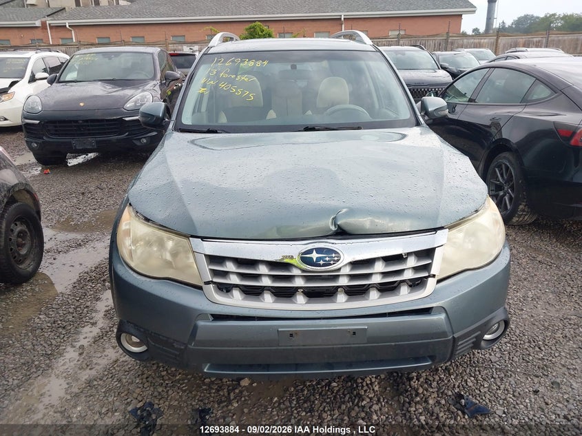 2013 SUBARU FORESTER SPORT UTILITY VEHICLE 2.5L H-4 DOHC, VVT, REGULAR , 170HP