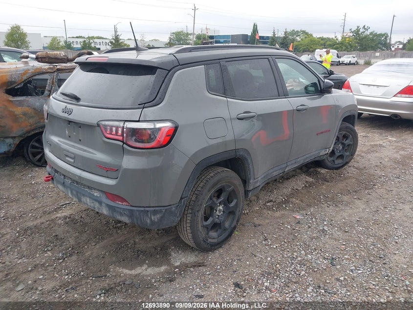 Vin: 3c4njddn9pt557325, lot: 3098849, jeep compass 20234