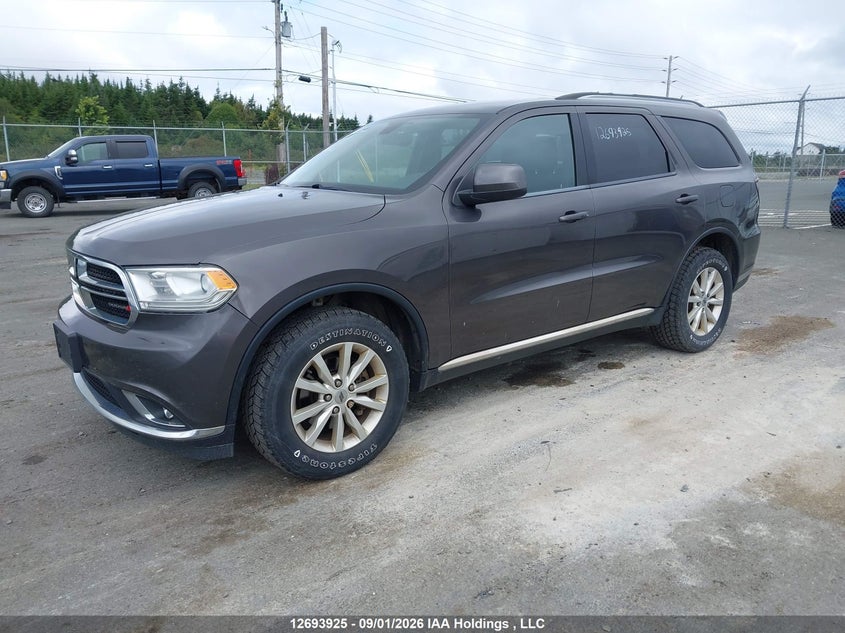 Vin: 1c4rdjag9kc738734, lot: 3098884, dodge durango sxt 20192