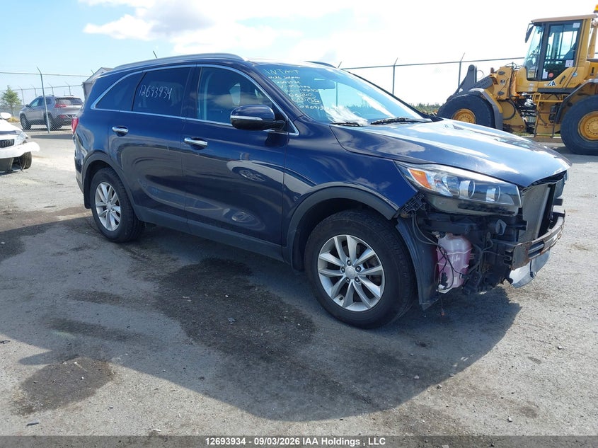 2016 Kia Sorento 2.4L Lx, Front, IAAI, VIN 5XYPG4A35GG053680