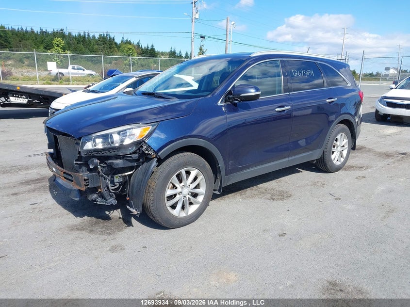 2016 Kia Sorento, Front, IAAI, VIN 5XYPG4A35GG053680 — photo 2