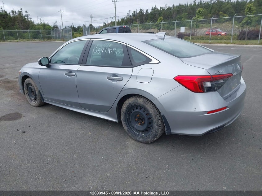 Vin: 2hgfe2f28rh104908, lot: 3098907, honda civic lx 20243