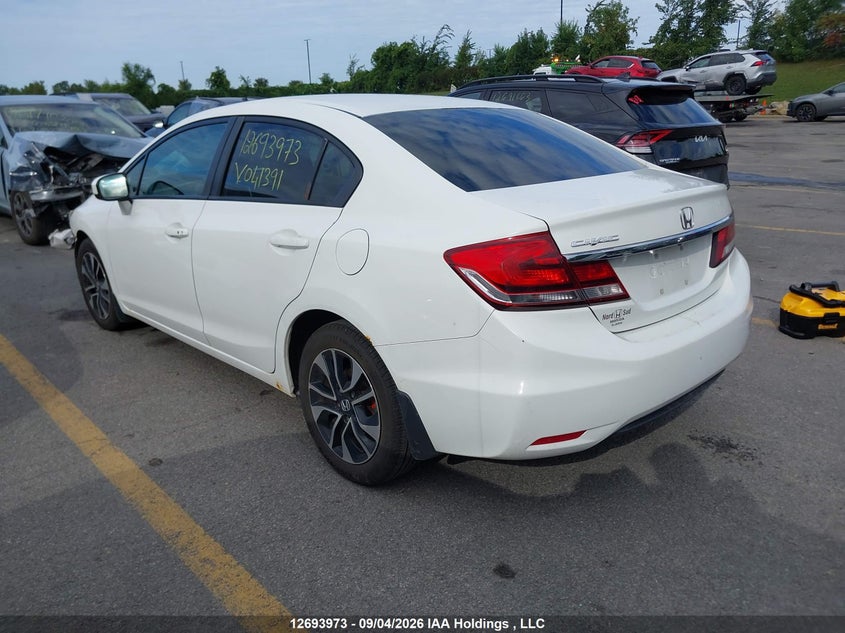 Vin: 2hgfb2e51eh041391, lot: 3098936, honda civic ex 20143