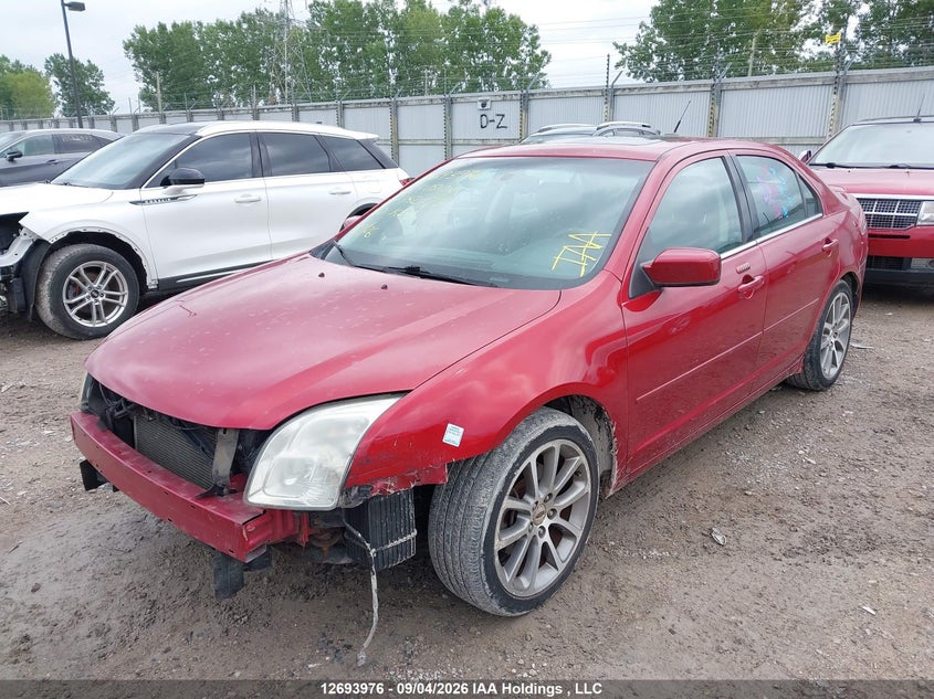 2008 Ford Fusion Sel, Front, IAAI, VIN 3FAHP081X8R182173 — photo 2