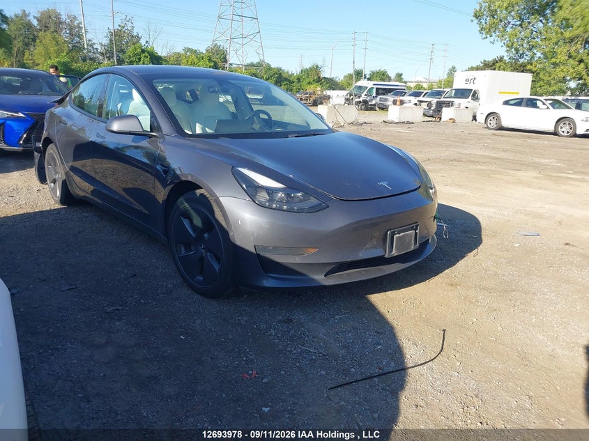Vin: 5yj3e1ea9nf356302, lot: 3098941, tesla model 3 rwd/standard range 2022 img_1