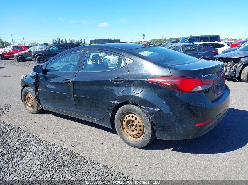 Vin: 5npdh4aexfh595396, lot: 3098948, hyundai elantra gl 20153