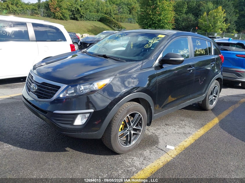 2012 Kia Sportage, Правый бок, IAAI, VIN KNDPB3A21C7174875 — фото 2